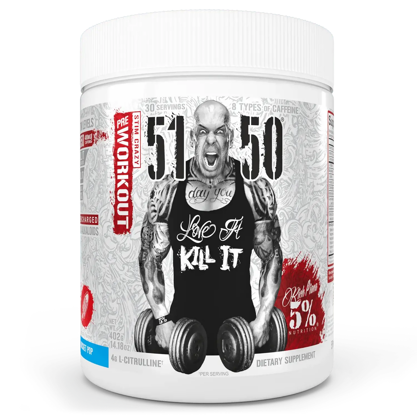 5% 51 50 PRE Workout