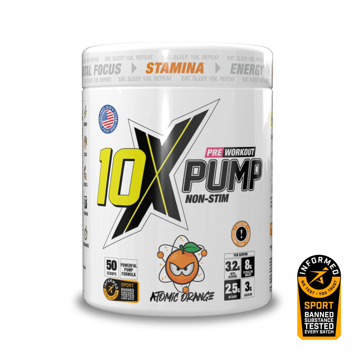 10X PUMP NON-STIM