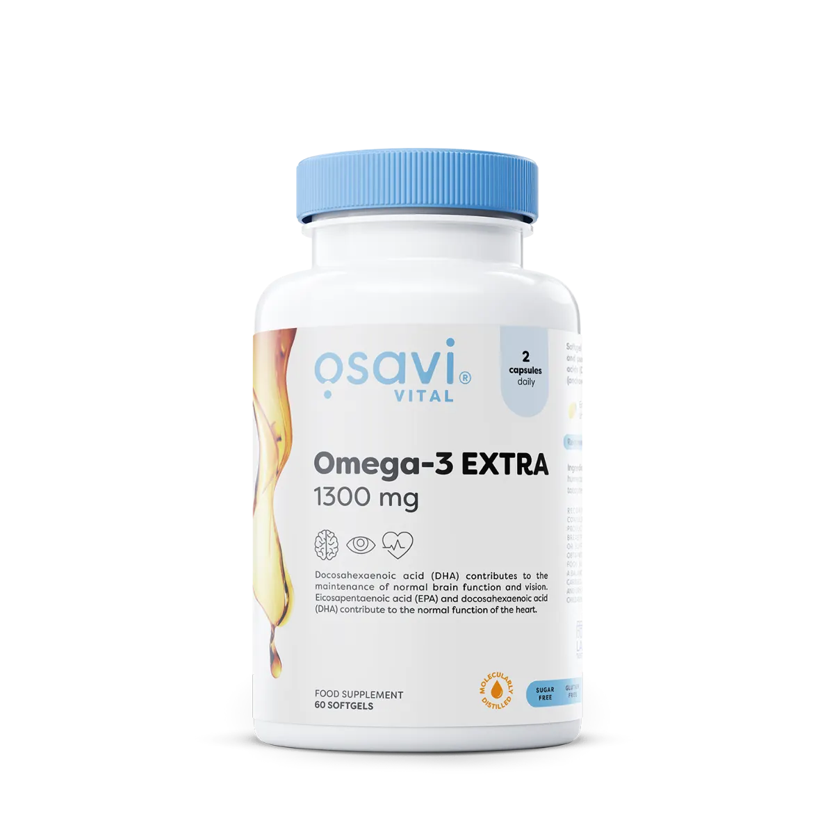 Omega-3 EXTRA 1300 mg - lemon flavour