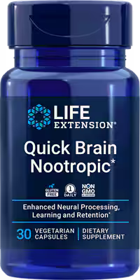 LIFE EXTENTION - Quick Brain Nootropic