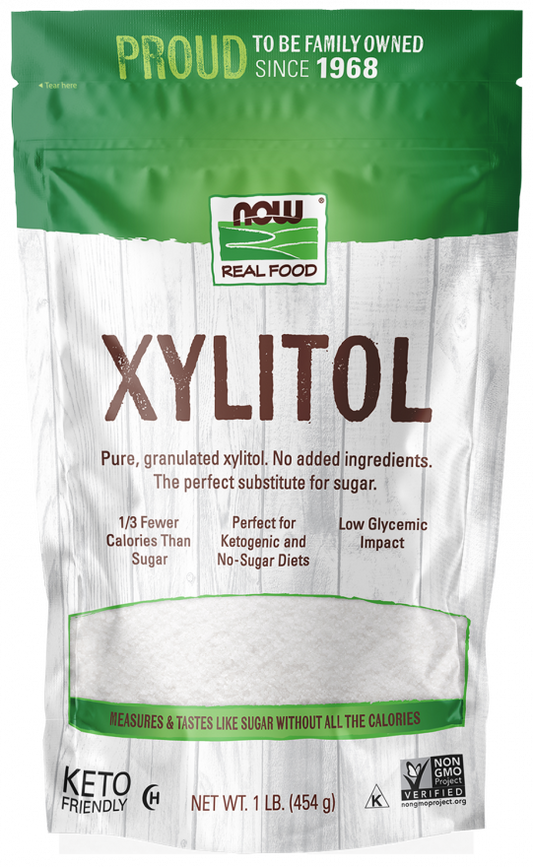 NOW REAL FOOD - XYLITOL 454G