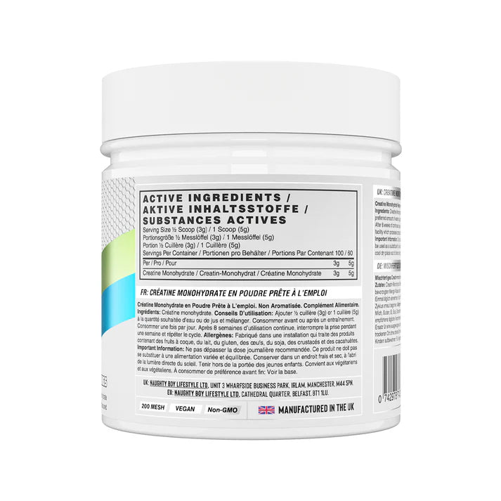 NAUGHTY BOY - CREATINE MONOHYDRATE 100serv