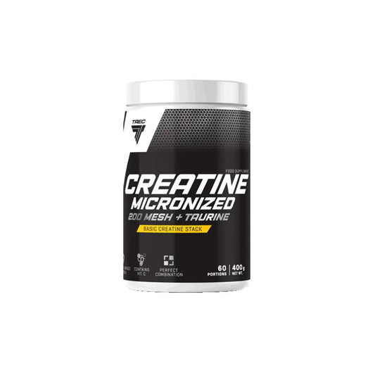 Creatine Micronized 200 Mesh + Taurine 400g