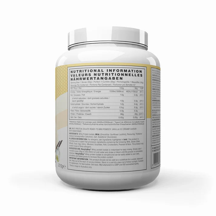 Naughty Boy® ISO-9 Whey Protein Isolate 2010g