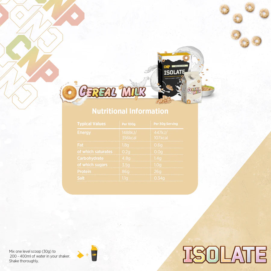 CNP - Whey Isolate 1.8kg