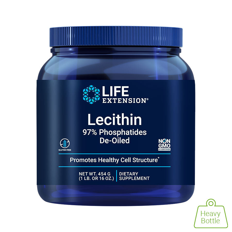 LIFE EXTENTION Lecithin 97% Phosphatides De-Oiled