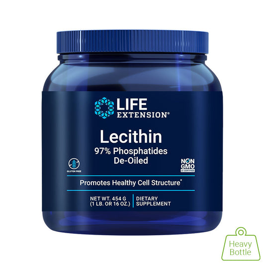 LIFE EXTENTION Lecithin 97% Phosphatides De-Oiled