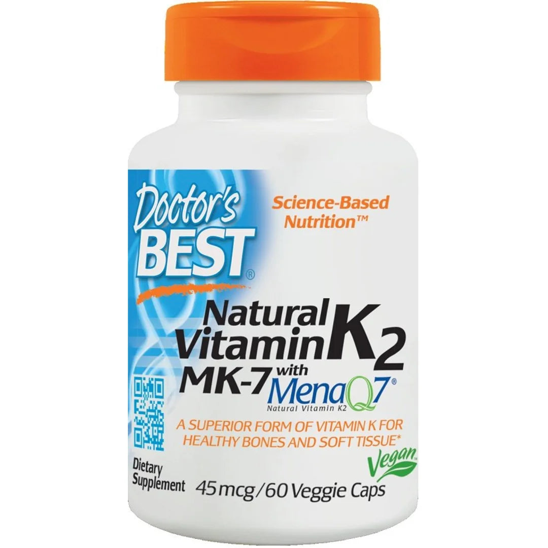 Natural Vitamin K2 MK7 with MenaQ7