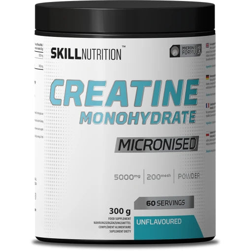 Skill Nutrition – Micronized Creatine Monohydrate, Unflavored – 300 g