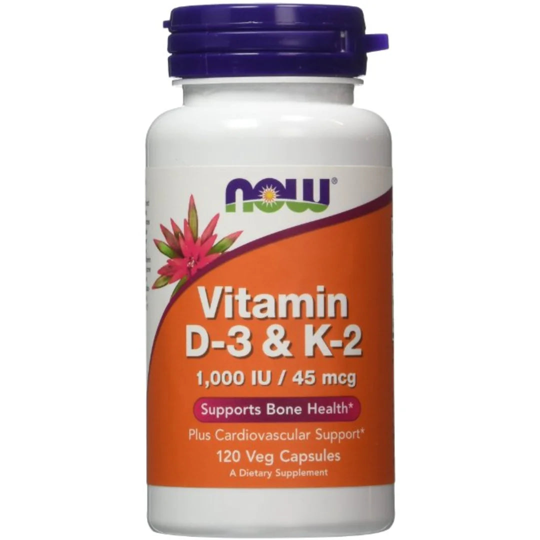 Vitamin D-3 & K-2 - 120 vcaps