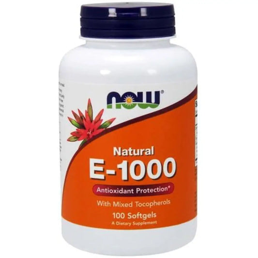 Vitamin E-1000 - Natural (Mixed Tocopherols) - 50 softgels