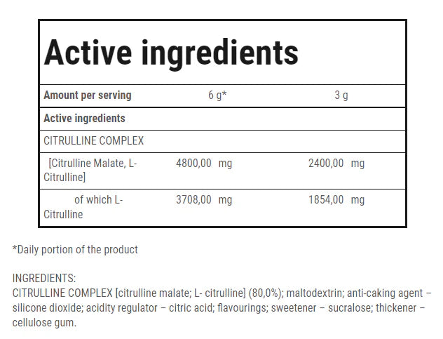 TREC CITRULLINE SYNERGY 240g