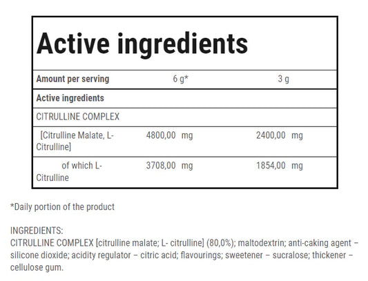 TREC CITRULLINE SYNERGY 240g