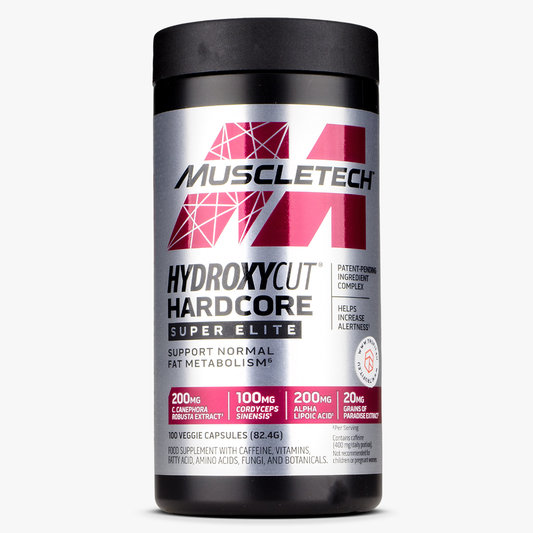 MUSCLETECH HYDROXYCUT HARDCORE super elite