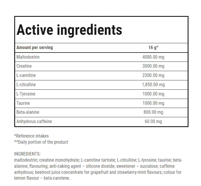 TREC - ENERGY FUEL 240G