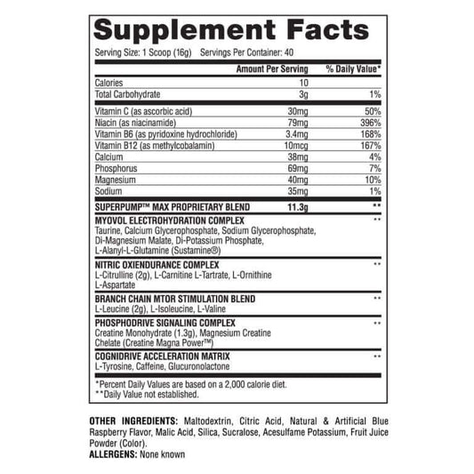 GASPARI - NUTRITION SUPERMAX MAX - 640g