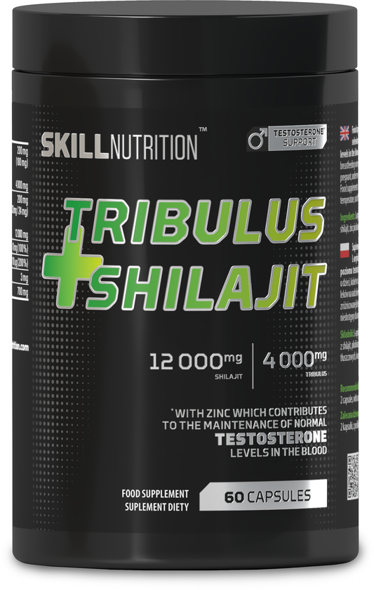 SKILLNUTRITION - TRIBULUS + SHILAJI 60caps