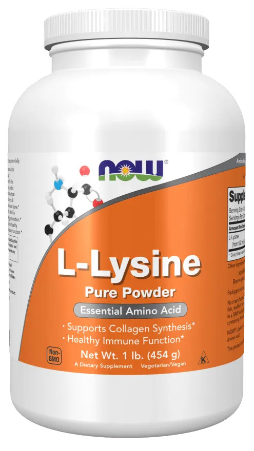 NOW L-Lysine pure powder 454g