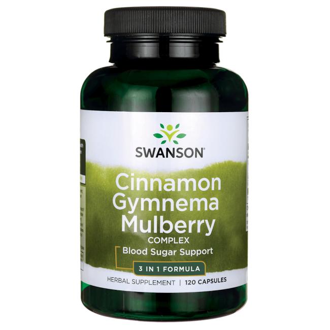 SWANSON Cinnamon Gymnema Mulberry Complex