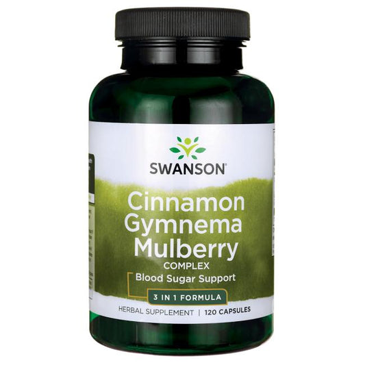 SWANSON Cinnamon Gymnema Mulberry Complex