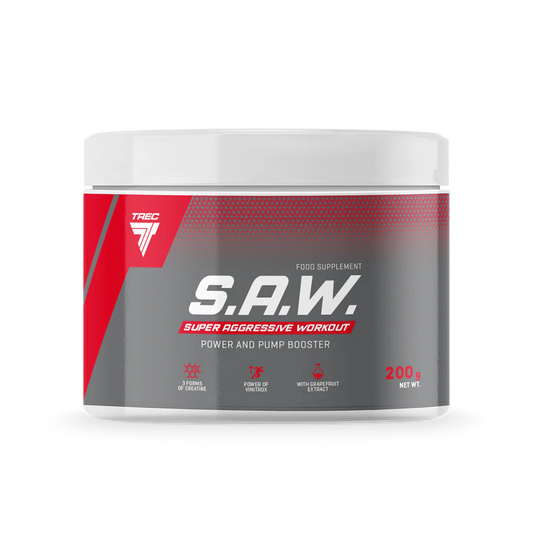 TREC S.A.W - super aggressive workout 200g