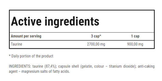 TREC - TAURINE 900