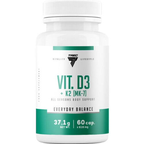 Trec Nutrition VIT. D3+K2 (MK-7) 60cap