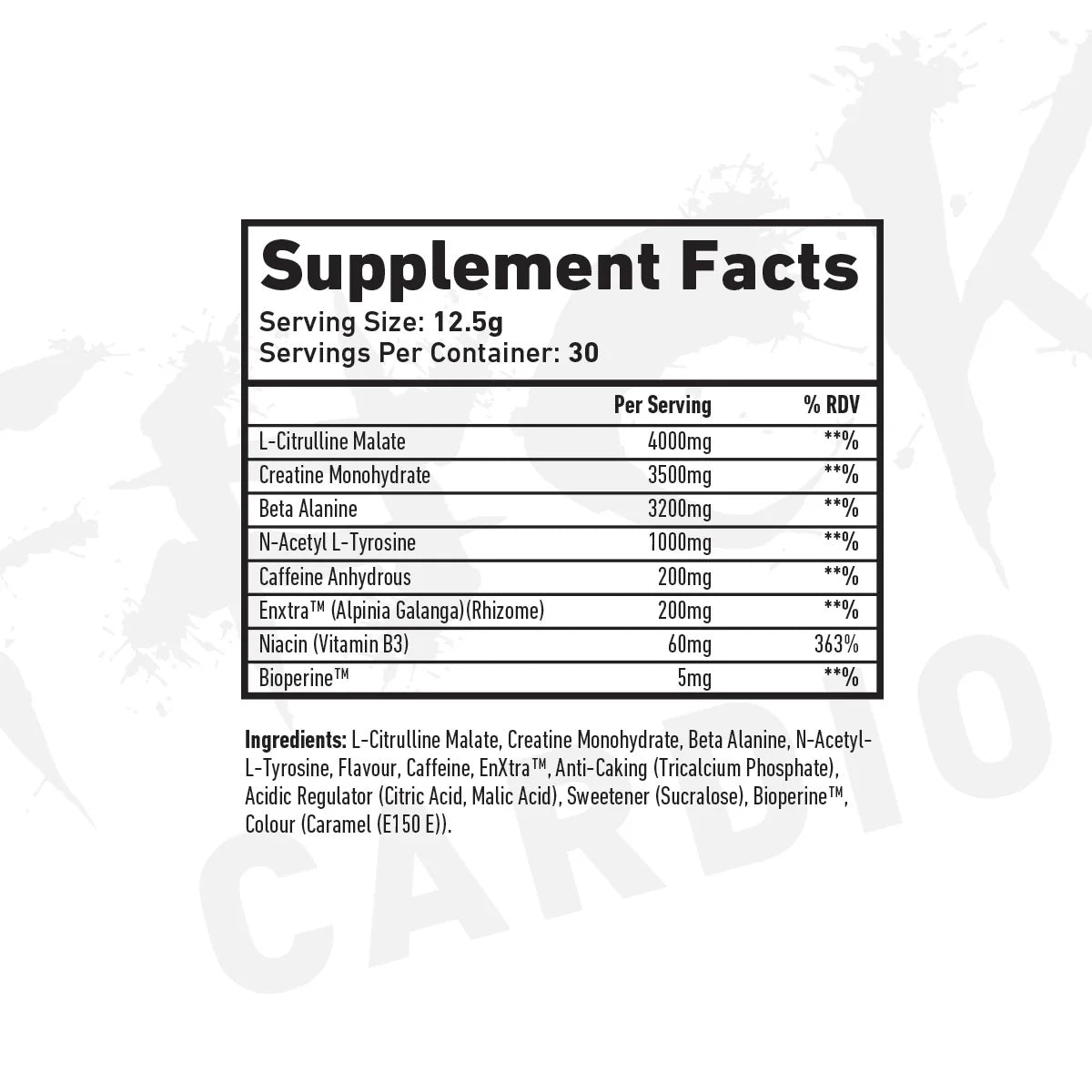 TWP - PRE RAW PRE-WORKOUT